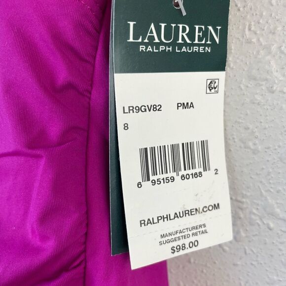 NWT Lauren Ralph Lauren Tankini Top Size 8 - Picture 6 of 6